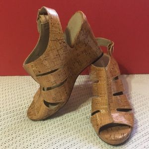 NWOT Wedge Sandals